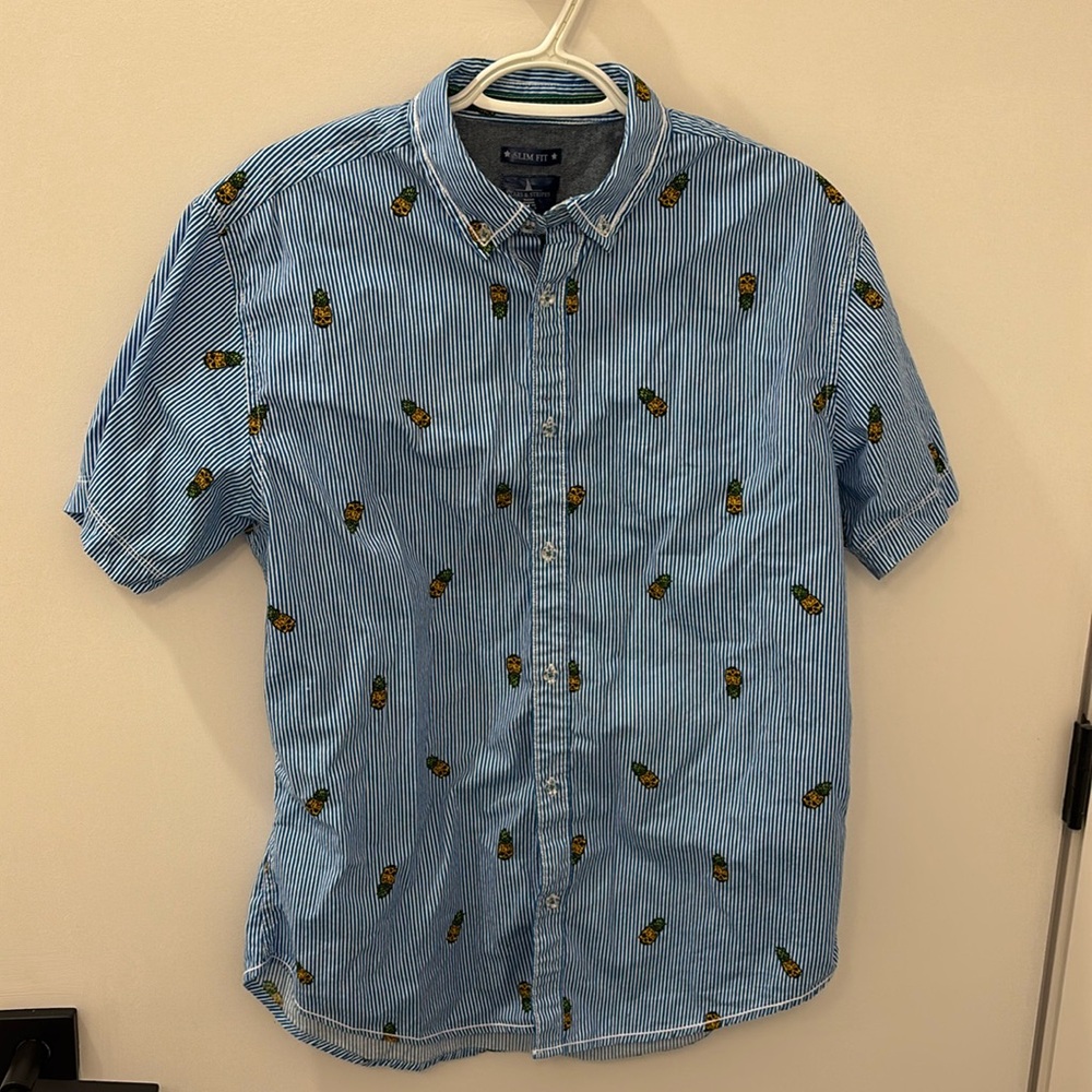Large Stars and Stripes brand shirt